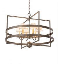  175746 - 36"W Aldari 6 LT Chandelier