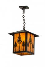  179936 - 12"Sq Seneca Great Pines Pendant