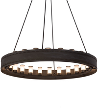  187107 - 60" Wide Loxley Escabroso 24 LT Chandelier