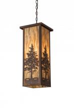  190094 - 10"Sq Tamarack Pendant