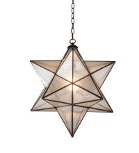  198460 - 18" Wide Moravian Star Pendant