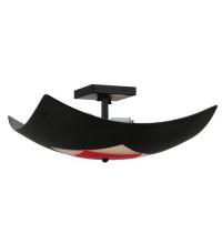  20843 - 20"W Tucano Fused Glass Flushmount