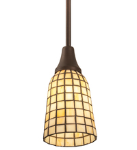  214132 - 5" Wide Terra Bone Mini Pendant