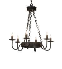  244691 - 24" Wide Edinburgh 6 Light Chandelier