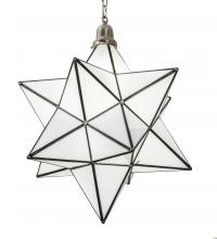  250854 - 18" Wide Moravian Star Pendant