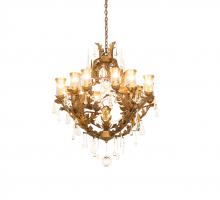  251904 - 30" Wide French Baroque 13 Light Chandelier