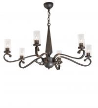  252881 - 42" Wide Muirfield 6 Light Chandelier