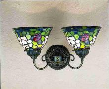  31121 - 18" Wide Rosebush 2 Light Wall Sconce