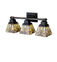  31234 - 20"W Glasgow Bungalow 3 LT Vanity Light