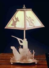  32488 - 15.5"H Duck Hunter W/Dog Accent Lamp