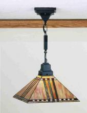  49157 - 13"Sq Prairie Corn Pendant.609