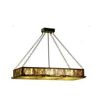  67095 - 48"L Mountain Pine Oblong Inverted Pendant