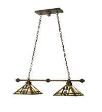  67735 - 32"L Prairie Wheat 2 LT Island Pendant