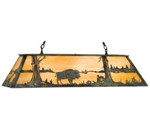  67748 - 33" Long Buffalo Oblong Pendant