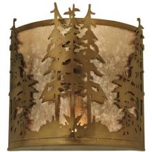  81261 - 12" Wide Tall Pines Wall Sconce