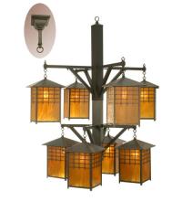  81396 - 42" Wide Castille 8 Light Two Tier Chandelier