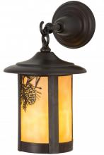  90973 - 10"W Fulton Winter Pine Wall Sconce