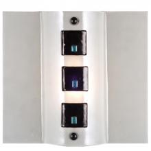  97998 - 12"W Metro Fusion Black Tie Affair Wall Sconce