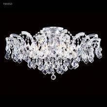  91810S0GT - Maria Theresa 8 Light Flush Mount