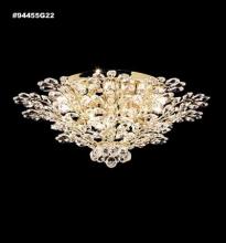  94455S0GT - Florale Collection Flush Mount