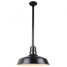  H-QSN15114-SA-91/QSN24ST3-91/QSNHDSMC-91 - 14" Ceiling Stem Light