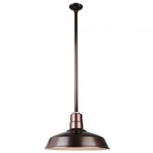  H-QSN15116-SA-145/QSN36ST3-145/QSNHDSMC-145 - 16" Ceiling Stem Light