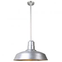  H-QSN15118-SA-96/QSN36ST3-96/QSNHSC-96 - 18" Ceiling Stem Light