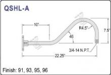  Q-SHL-A - Mounting Arm - Galvanized