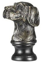  FA-5019A - GOLDEN RETRIEVER RESIN FINIAL