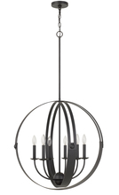  FX-3737-6 - 60W X 6 Valais Metal Chandelier