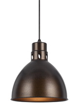  UP-1109-6-RU - 150W Webster Metal Pendant