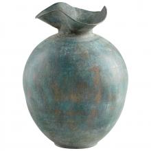  09630 - Pluto Vase|Gold Patina-SM