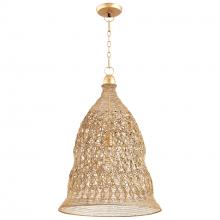  10753 - Elvia Pendant|Aged Brass