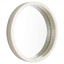  11592 - Triton Round Mirror|Wh-Lg