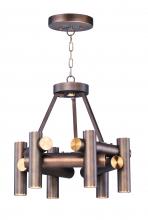  20824BZFAB - Tubular LED-Chandelier