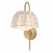  22481SWGLD - Macrame-Wall Sconce