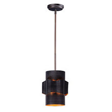  38391BZGTGLD - Flow 1-Light Mini Pendant