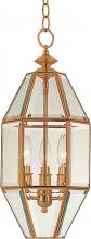  61501CLPB - Bound Glass-Entry Foyer Pendant