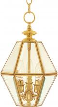  6151CLPB - Bound Glass-Entry Foyer Pendant