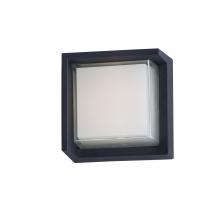  86163BK - Eyebrow LED Outdoor Wall Sconce