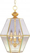  90350CLPB - Bound Glass-Entry Foyer Pendant