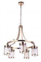  55325-SB - Elliot 5 Light in Satin Brass