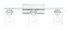  20425CH3 - Clark 3 Light Vanity in Chrome