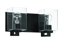  18514FB2 - McClane 2 Light Vanity in Flat Black