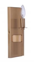  54361-SB - Larrson 1 Light Wall Sconce in Satin Brass