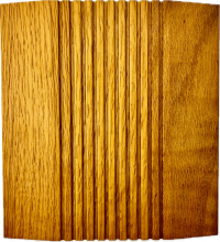  CBG-0 - FINISHED OAK WOOD DOOR CHIME