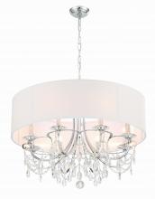  6628-CH-CL-MWP - Othello 8 Light Polished Chrome Chandelier