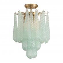  OLL-6004-AG-GR_CEILING - Ollie 4 Light Aged Brass Semi Flush Mount