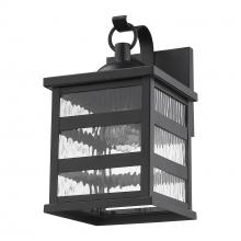  1682BK - Morris 1-Light Matte Black Wall Light