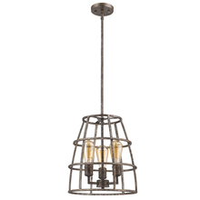  IN21345AS - Rebarre 3-Light Pendant